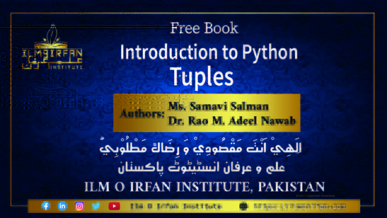 Introduction to Python - Ilm o Irfan Technologies